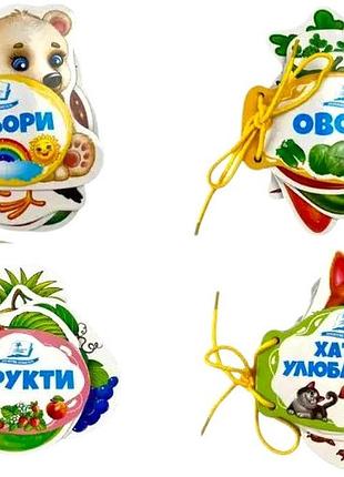 Книга на шнурівках пегас в асортименті