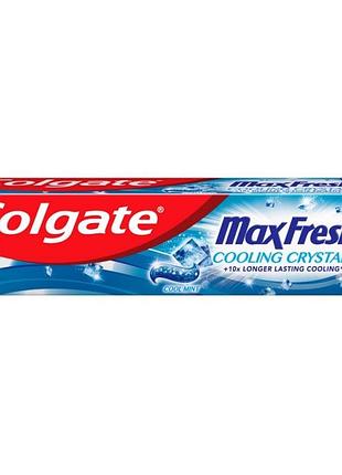 Зубна паста colgate max fresh cooling crystals 100 мл