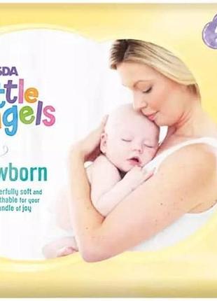 Подгузники asda little angels newborn 2 (4-8 кг) 44 шт