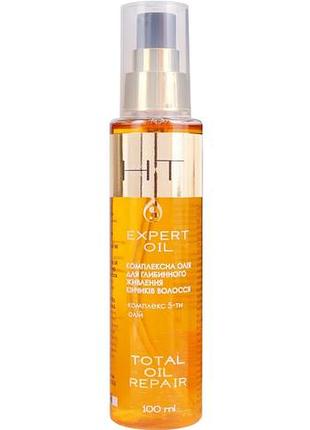 Масло для кончиков волос hair trend total oil repair 100 мл