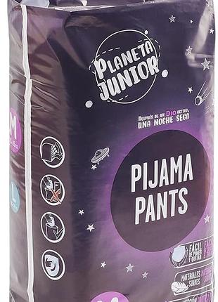 Подгузники-трусики ночные planeta junior для больших деток и подростков m (15-35 кг) 14 шт