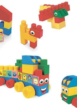 Конструктор wader big blocks 41593 100 элементов 4
