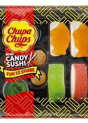 Конфеты желейные chupa chups mini candy sushi 100 г