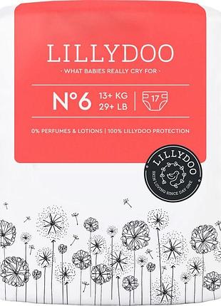 Подгузники lillydoo 6 (13+ кг) 17 шт