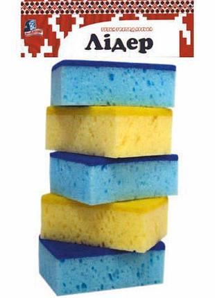 Губки кухонні мойдодир лідер 5 шт