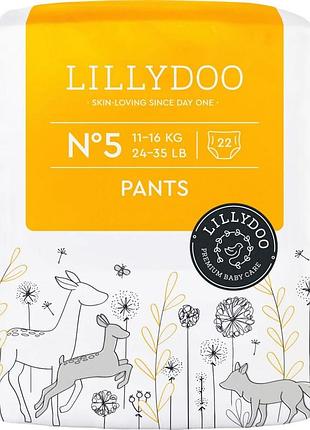 Подгузники-трусики lillydoo 5 (11-16 кг) 22 шт