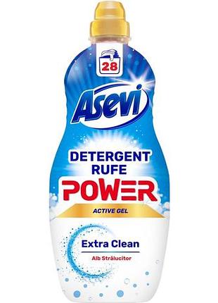 Гель для прання asevi power extra clean з активним киснем 1.4 л 28 прань