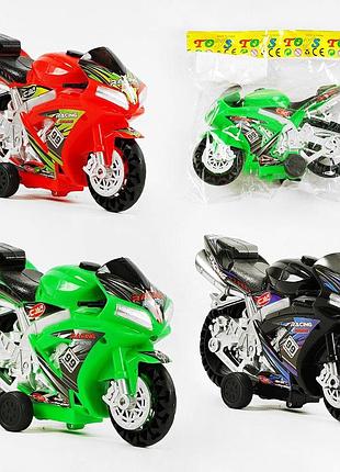 Мотоцикл 9921 с toys в пакеті