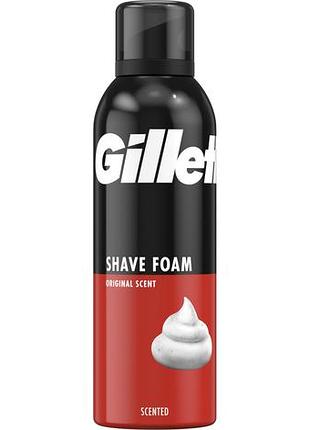 Піна для гоління gillette original scent 200 мл