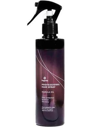Термозащитный спрей bogenia professional marula oil 250 мл