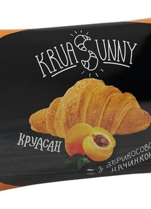 Круасан kruasunny з абрикосовою начинкою 65 г