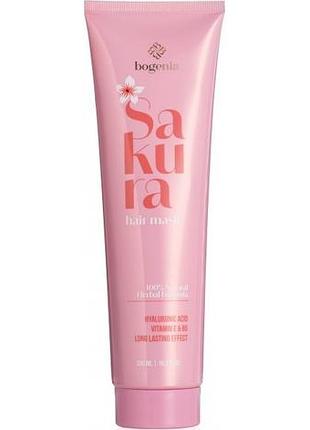Маска профессиональная для волос bogenia sakura 300 мл