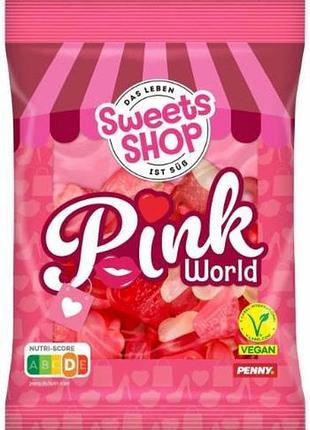 Конфеты желейные sweets shop pink world 350 г