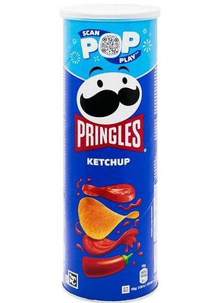 Чипсы pringles ketchup 165 г