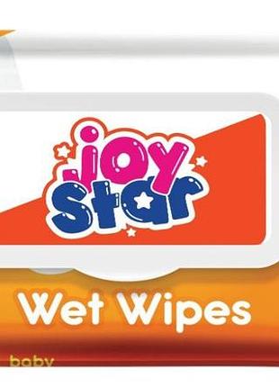 Салфетки влажные детские joystar baby 56 шт