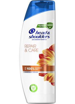 Шампунь против перхоти head & shoulders против выпадения волос 400 мл