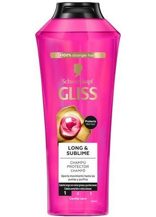 Шампунь для волос gliss kur long & sublime 400 мл