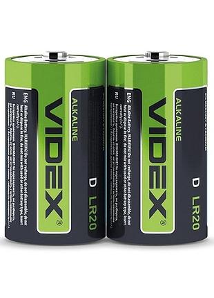 Батарейка щелочная videx lr20 d бочка 1 шт