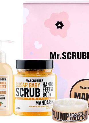 Подарунковий набір жіночий mr.scrubber orange care