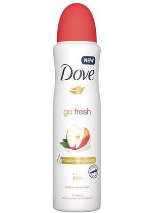 Антиперспирант-аэрозоль женский dove go fresh apple & white tea 150 мл