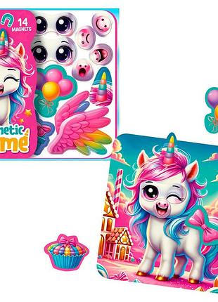 Игра развивающая магнитная vladi toys vt3220-01 эмоции единорожки