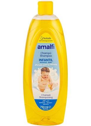 Детский шампунь amalfi infantil 750 мл