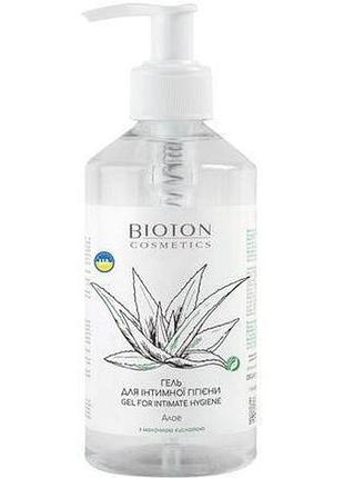 Гель для інтимної гігієни bioton cosmetics алоє 300 мл