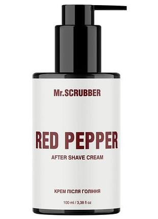 Крем после бритья mr.scrubber red pepper 100 мл