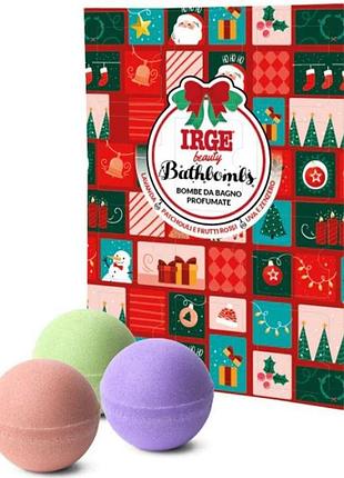Адвент календарь irge beauty bathbombs 12 шт 30 г