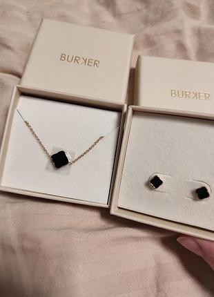Комплект (браслет и серьги) burker