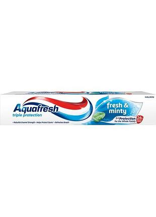 Зубная паста aquafresh fresh & minty 75 мл