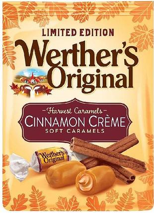 Конфеты карамельные werther\'s original sinnamon creme 210 г