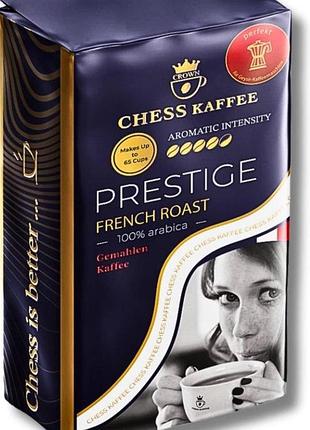 Кава мелена chess kaffee prestige french roast 500 г
