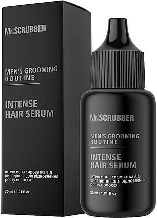 Сыворотка от выпадения и для восстановления роста волос mr. scrubber men`s grooming routine 30 мл