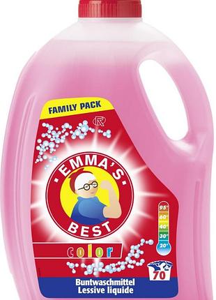 Гель для стирки emma\'s best color 4 л 70 циклов стирки