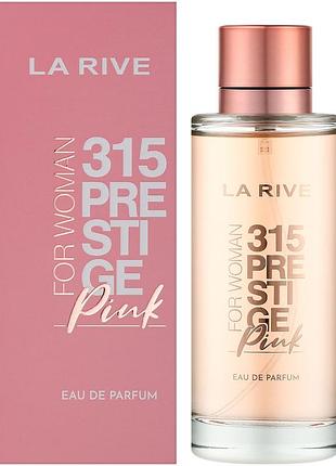 Парфюмерная вода женская la rive 315 prestige pink 100 ml
