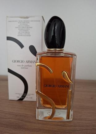 Si intense giorgio armani