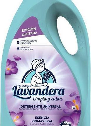 Гель для стирки la antigua lavandera весенняя эссенция 4.84 л 110 циклов стирки