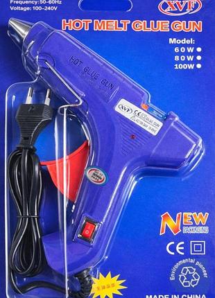 Клеевой пистолет xvf-004 80 w 1,1 см