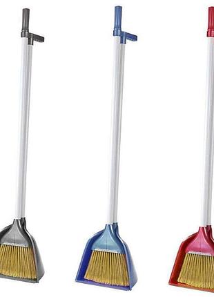 Совок со щеткой zambak plastik zp128