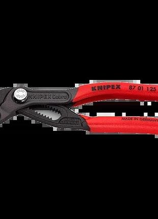 Кліщі сантехнічні knipex cobra 87 01 125 125 мм