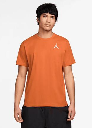 Футболка jordan jumpman orange (dc7485-805) men`s t-shirt