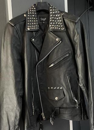 Винтажная кожаная косуха reclaimed vintage