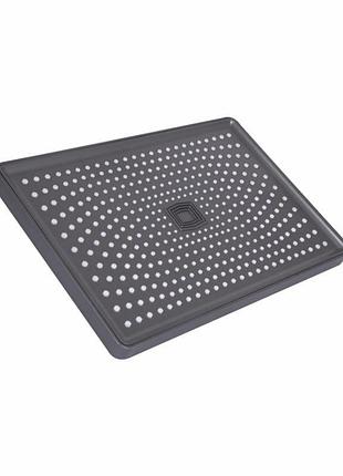 Потолочная лейка qtap (305x210x40) для душевой системы presto graphite qtpre30521040grp50582