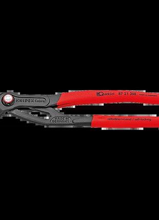Сантехнические клещи knipex knipex 87 21 250 quickset (с автоспуском)