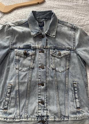Джинсова куртка gap denim