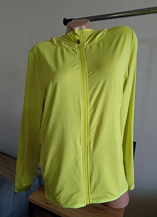 Зипка -кофта спортивна жіноча , бренду gna, розмір l-xl, капюшон, кишені, нова, без паперових бирок,