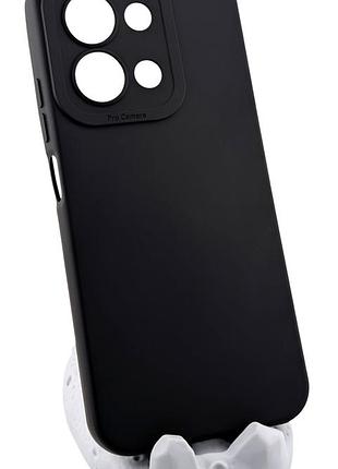 Чехол pro camera для xiaomi redmi 15c 4g eu (eu version код модели 25078ra3ee) 173 mm бампер с микрофиброй черный
