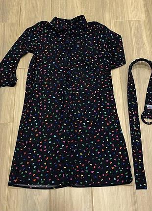 Сукня-сорочка dancing leopard jonah mini abstract multi 5