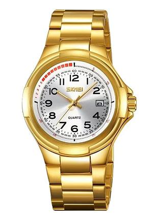 Наручний годинник skmei 9320gdsi gold-silver